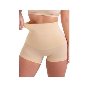 Empetua High-Waisted Body Shaper Tummy Control Boyshort Women XXL Nude NWT
